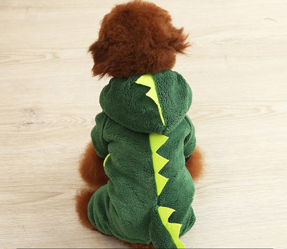 Autumn and Winter Transformed into Dog Pet Costumes