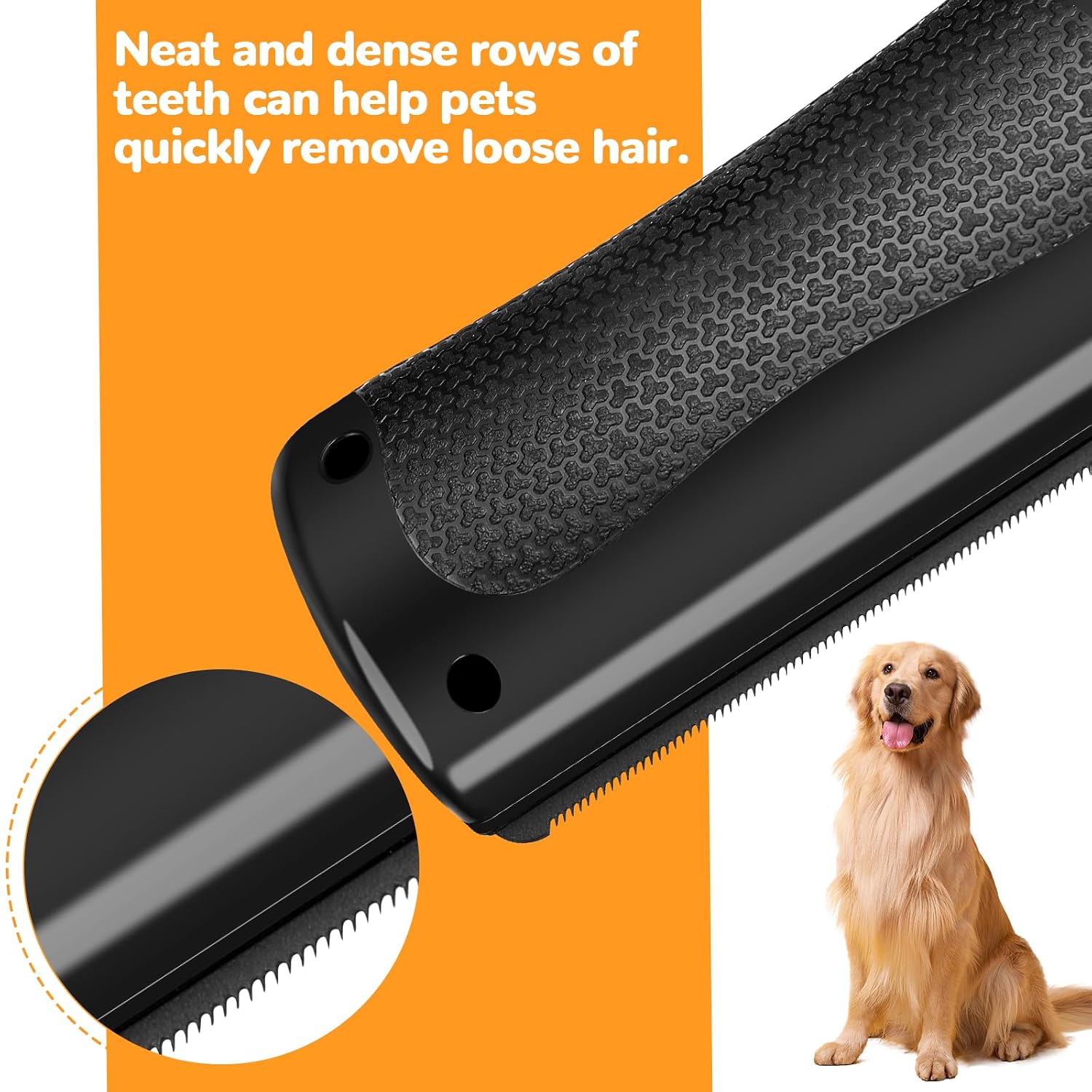 Groomify Pet Care Brush, Grooming Combs for Cat and Dog, Deshedding Dog Brush, Haustiere Tails Deshedding Brush, Pet Hair Removal Brushs Grooming Tool